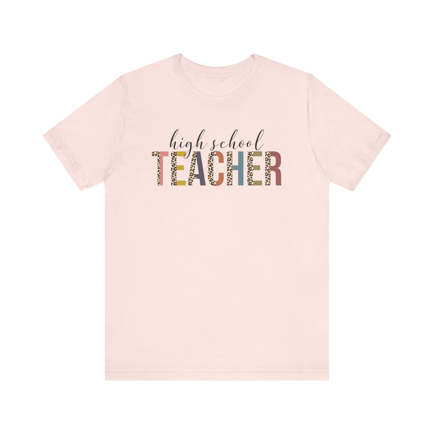 Cute Teacher TShirt Gift, Education Tee, Elementary School Teacher Appreciation, Funny Back To School Shirt, Teacher T-Shirt, Teacher Tee T-Shirt Printify Soft Pink XS 