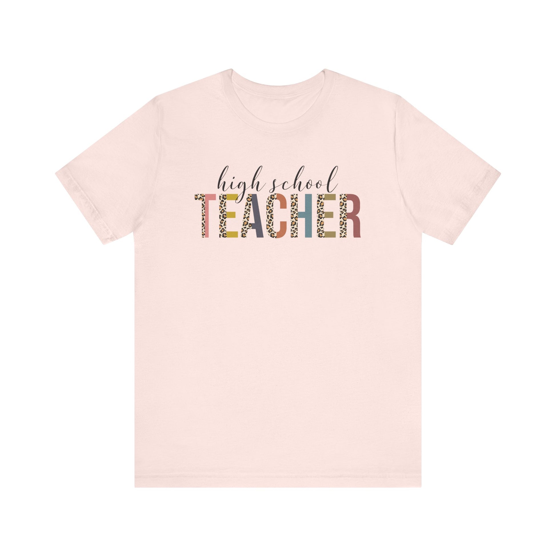 Cute Teacher TShirt Gift, Education Tee, Elementary School Teacher Appreciation, Funny Back To School Shirt, Teacher T-Shirt, Teacher Tee T-Shirt Printify Soft Pink XS 