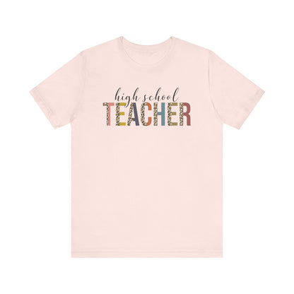 Cute Teacher TShirt Gift, Education Tee, Elementary School Teacher Appreciation, Funny Back To School Shirt, Teacher T-Shirt, Teacher Tee T-Shirt Printify Soft Pink XS 