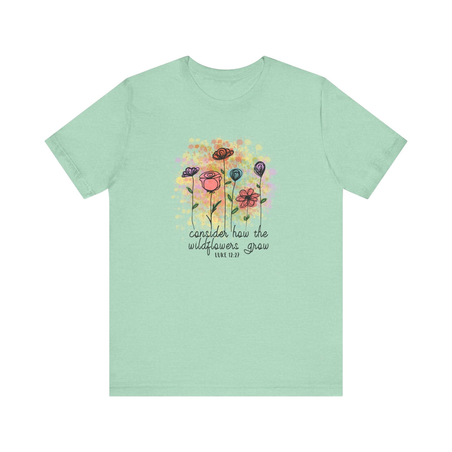 Love Yourself, Inspirational Quotes, Mental Health Awareness, You Matter T-shirt, Self Healing, Positive Vibes, Female Power, You Are Worthy T-Shirt Printify Heather Mint XS 