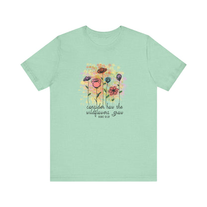 Love Yourself, Inspirational Quotes, Mental Health Awareness, You Matter T-shirt, Self Healing, Positive Vibes, Female Power, You Are Worthy T-Shirt Printify Heather Mint XS 