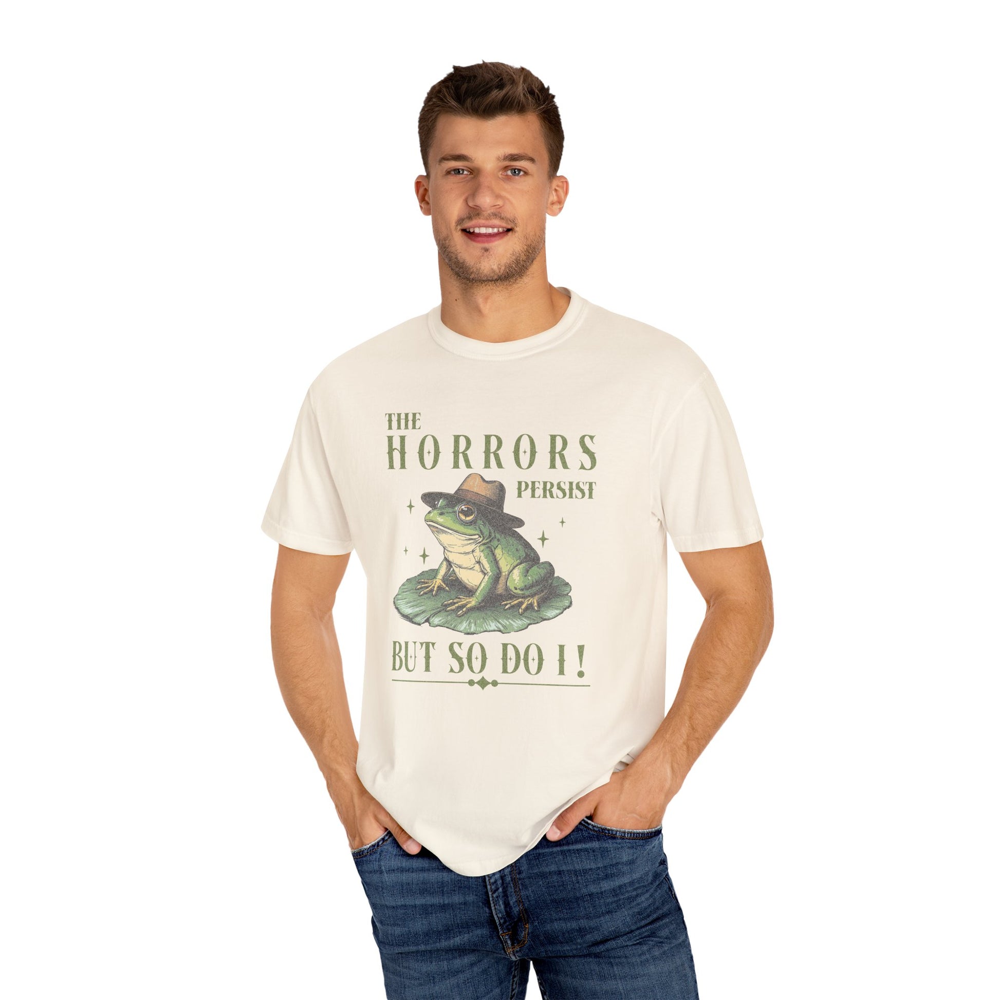 Funny Frog T-Shirt Retro Froggy Meme Shirt Vintage Frog And Toad Aesthetic Frog Lover Gift For Her Calm Vibes Birthday Viral Trendy Shirt T-Shirt Printify