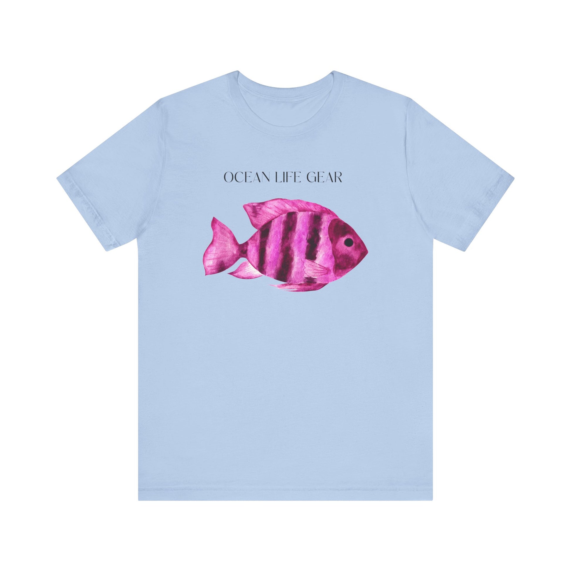 Scuba Diving Gift, Snorkel Tee, Scuba Diving Shirt, Scuba Diver Gift, Ocean Lover TShirt, Gifts For Snorkeler Scuba Divers, Ocean Life Gear T-Shirt Printify Baby Blue XS 