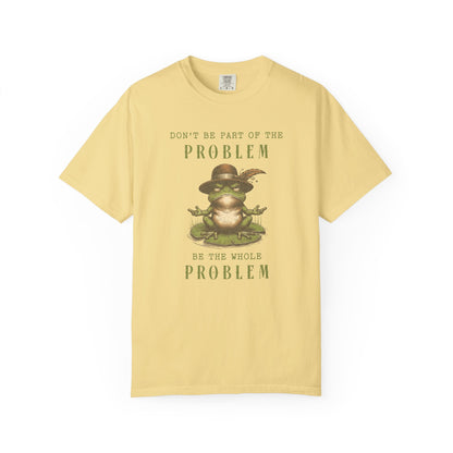 Funny Frog T-Shirt Retro Froggy Meme Shirt Vintage Frog And Toad Aesthetic Frog Lover Gift For Her Calm Vibes Birthday Viral Trendy Shirt T-Shirt Printify Butter S