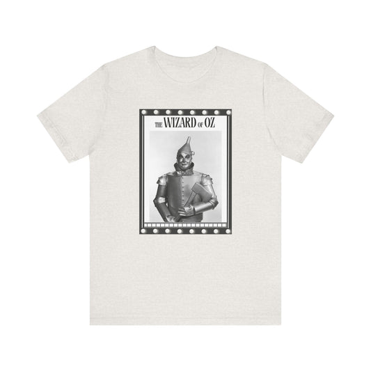 Wizard of Oz Tin Man Portrait Tee | Vintage Movie Poster T-shirt