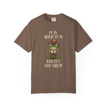 Funny Frog T-Shirt Retro Self Care Froggy Meme Shirt Vintage Frog And Toad Aesthetic Frog Lover Gift For Her Birthday Viral Trendy Shirt T-Shirt Printify Espresso S
