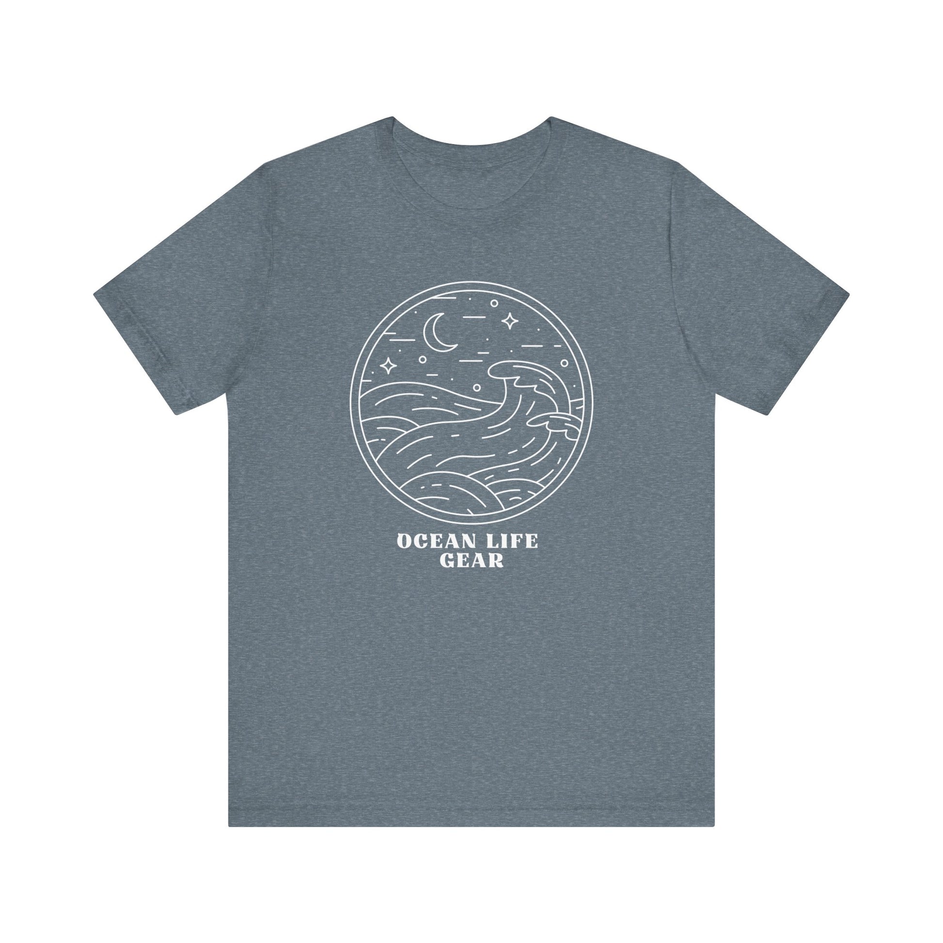 Scuba Diving Gift, Snorkel Tee, Scuba Diving Shirt, Scuba Diver Gift, Ocean Lover TShirt, Gifts For Snorkeler Scuba Divers, Ocean Life Gear T-Shirt Printify Heather Slate XS 