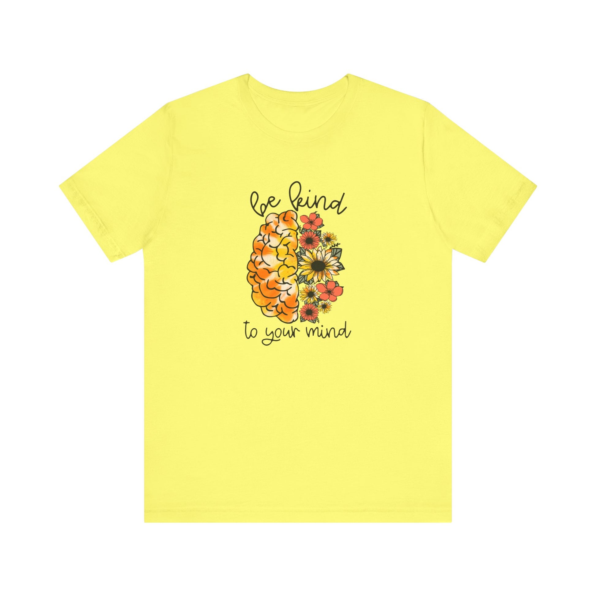 Love Yourself, Inspirational Quotes, Mental Health Awareness, You Matter T-shirt, Self Healing, Positive Vibes, Female Power, You Are Worthy T-Shirt Printify Yellow XS 