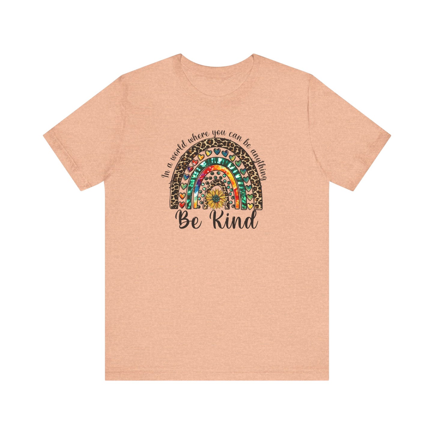 Love yourself, Inspirational Quotes, Mental Health Awareness, You Matter T-shirt, Self Healing, Positive Vibes, Female Power, You Are Worthy T-Shirt Printify Heather Peach XS 