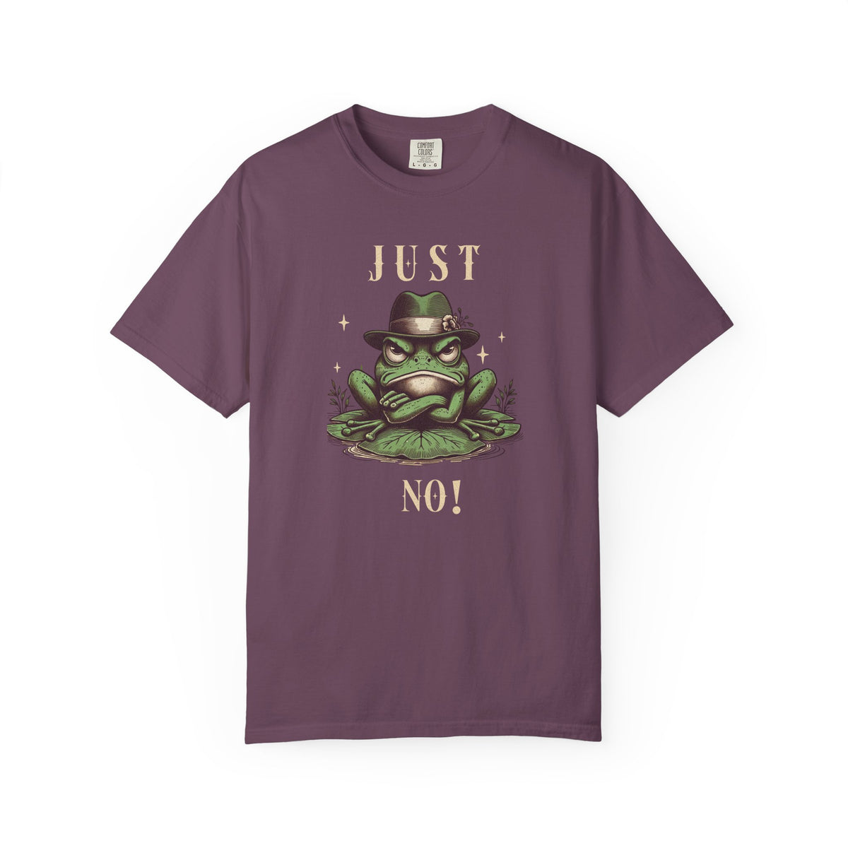 Funny Frog T-Shirt Retro Vibes Froggy Meme Shirt Vintage Frog And Toad Aesthetic Frog Lover Gift For Her Birthday Viral Trendy Shirt T-Shirt Printify Berry S