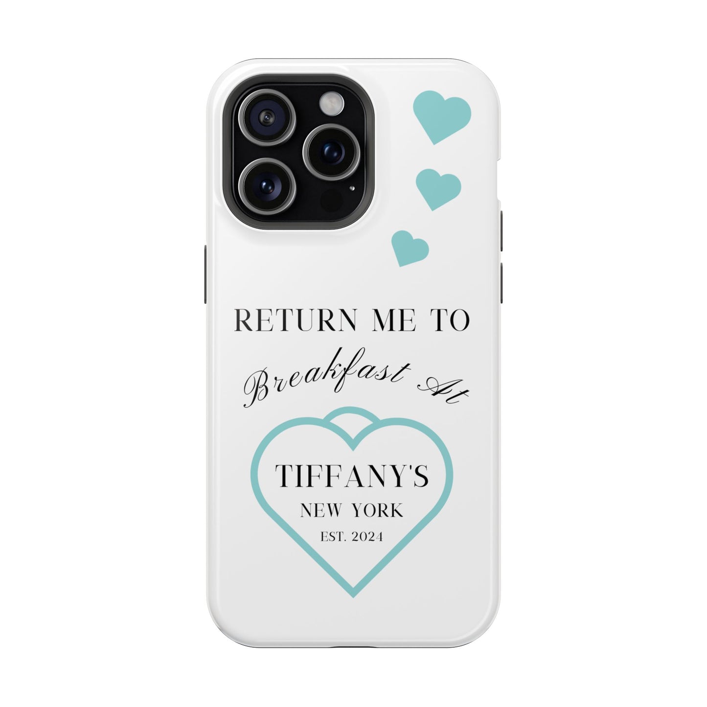 Breakfast at Tiffany's MagSafe Phone Case For Iphone Breakfast at Tiffanys Tough Phone Case Gift for Mom Audrey Hepburn Glamour I phone Case Phone Case Printify iPhone 15 Pro Max Glossy 