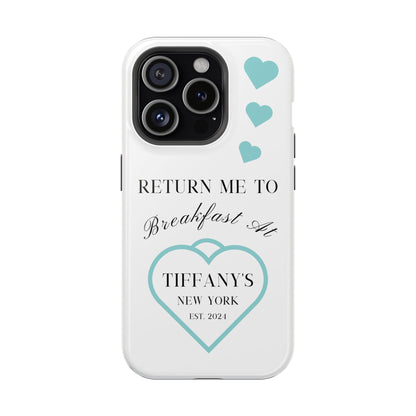 Breakfast at Tiffany's MagSafe Phone Case For Iphone Breakfast at Tiffanys Tough Phone Case Gift for Mom Audrey Hepburn Glamour I phone Case Phone Case Printify iPhone 15 Pro Glossy 