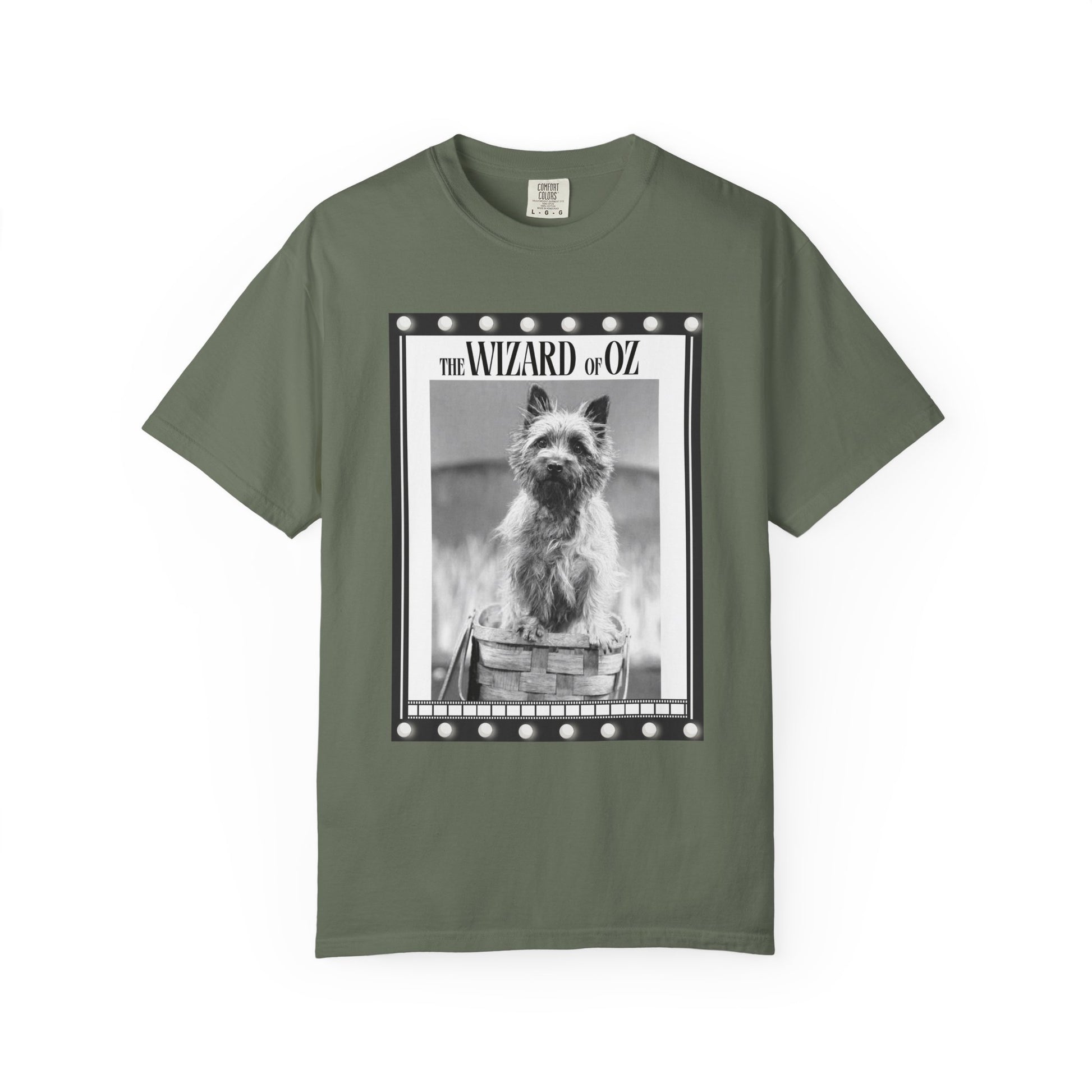 The Wizard Of Oz Toto Unisex T-Shirt, Casual Wear, an Gift, T-Shirt Printify Moss S