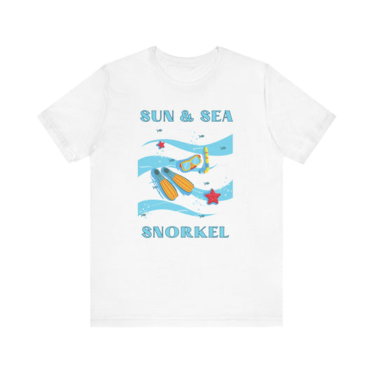 Snorkeling, Snorkel Shirt, Ocean Lover Gift, Snorkeler Gift, Beach Vacation T-shirt, Scuba Diving Gift, Scuba Diver Gift,  Funny Snorkel Tee T-Shirt Printify White XS 