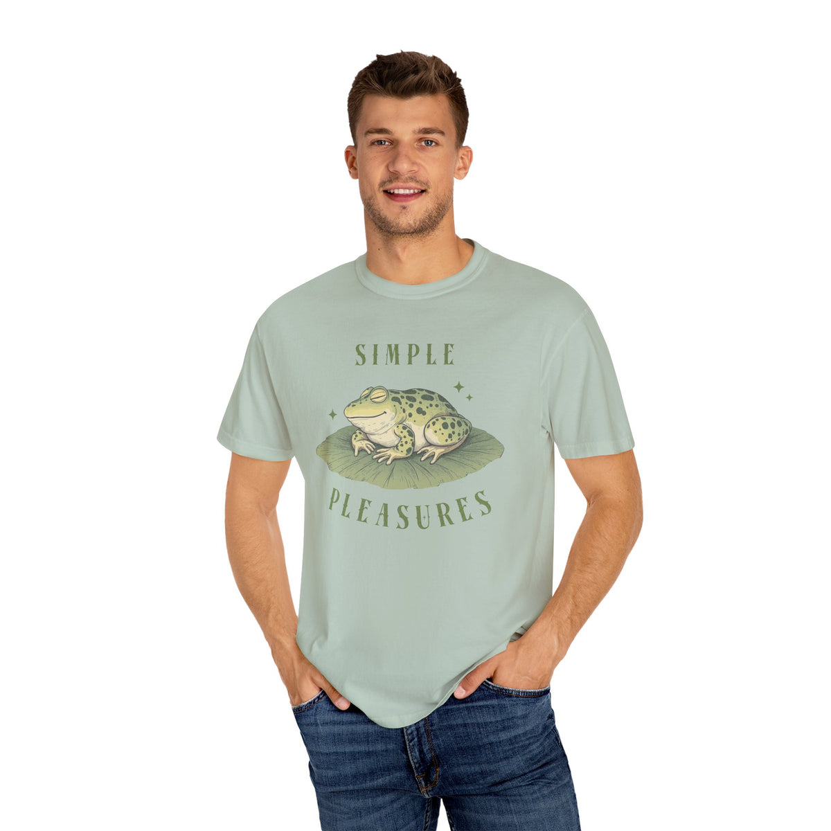 Funny Frog T-Shirt Retro Froggy Meme Shirt Vintage Frog And Toad Aesthetic Frog Lover Gift For Her Happy Vibes Birthday Viral Trendy Shirt T-Shirt Printify