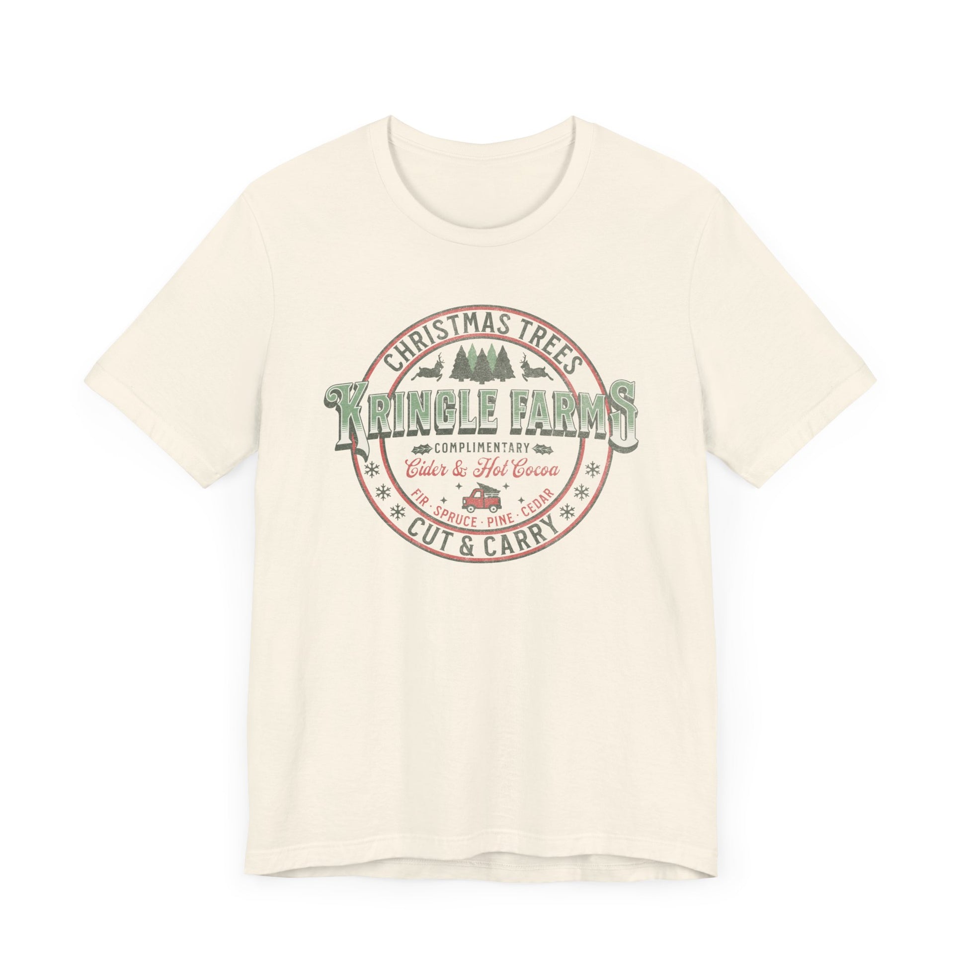 Christmas Tree Farm Shirt, Family Holiday Tradition Tree Cutting Shirt, Family Christmas Vacation Shirts, Christmas Tree Decorating Shirts T-Shirt Printify   