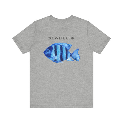 Scuba Diving Gift, Snorkel Tee, Scuba Diving Shirt, Scuba Diver Gift, Ocean Lover TShirt, Gifts For Snorkeler Scuba Divers, Ocean Life Gear T-Shirt Printify Athletic Heather XS 