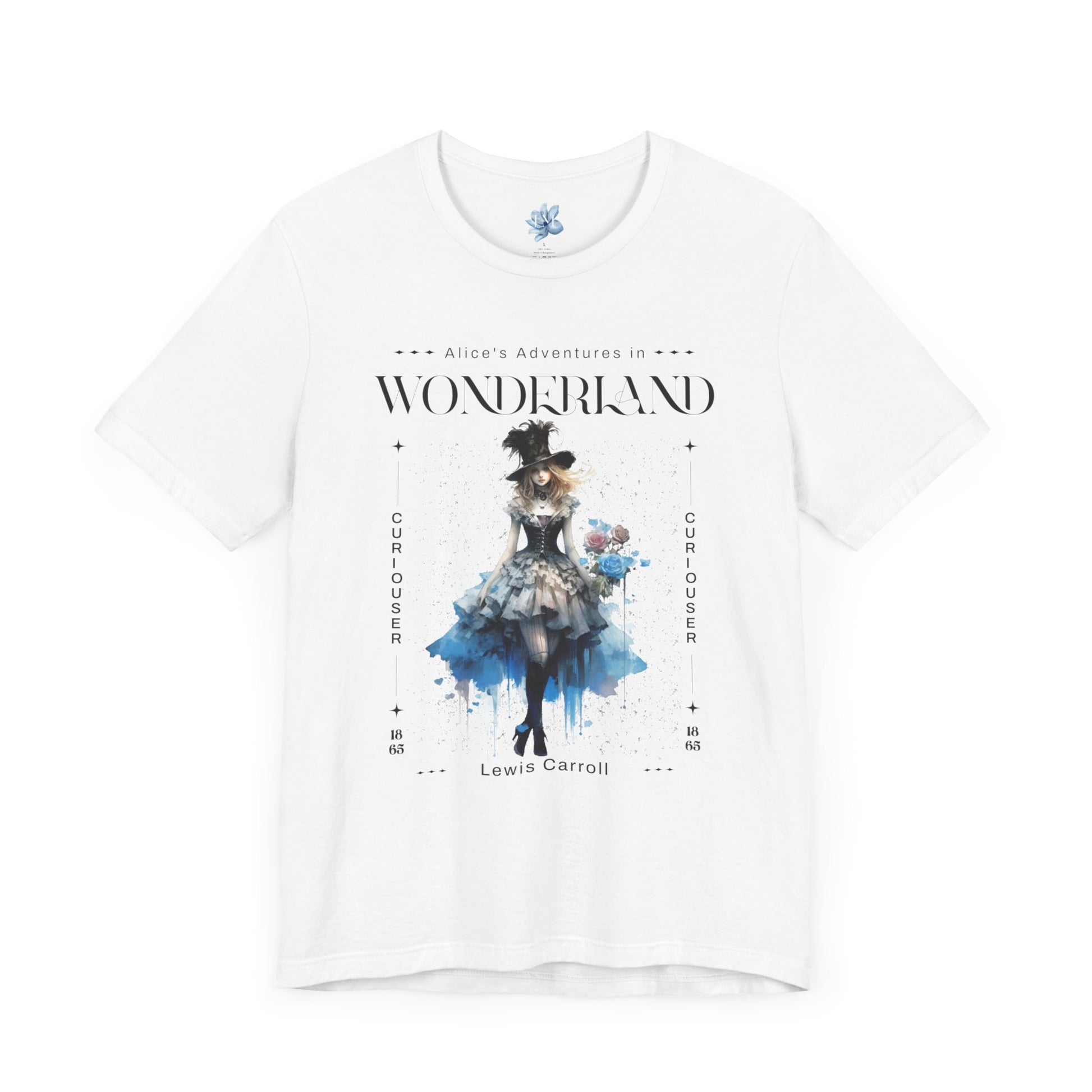 3001 Unisex Jersey Short Sleeve Tee Alice in Wonderland T-Shirt Printify   