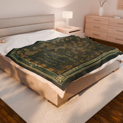 Jane Austen First Edition Literary Velveteen Blanket - Perfect for Book Lovers, Gifts for Sisters, Home Decor, Reading Nook, All Over Prints Printify