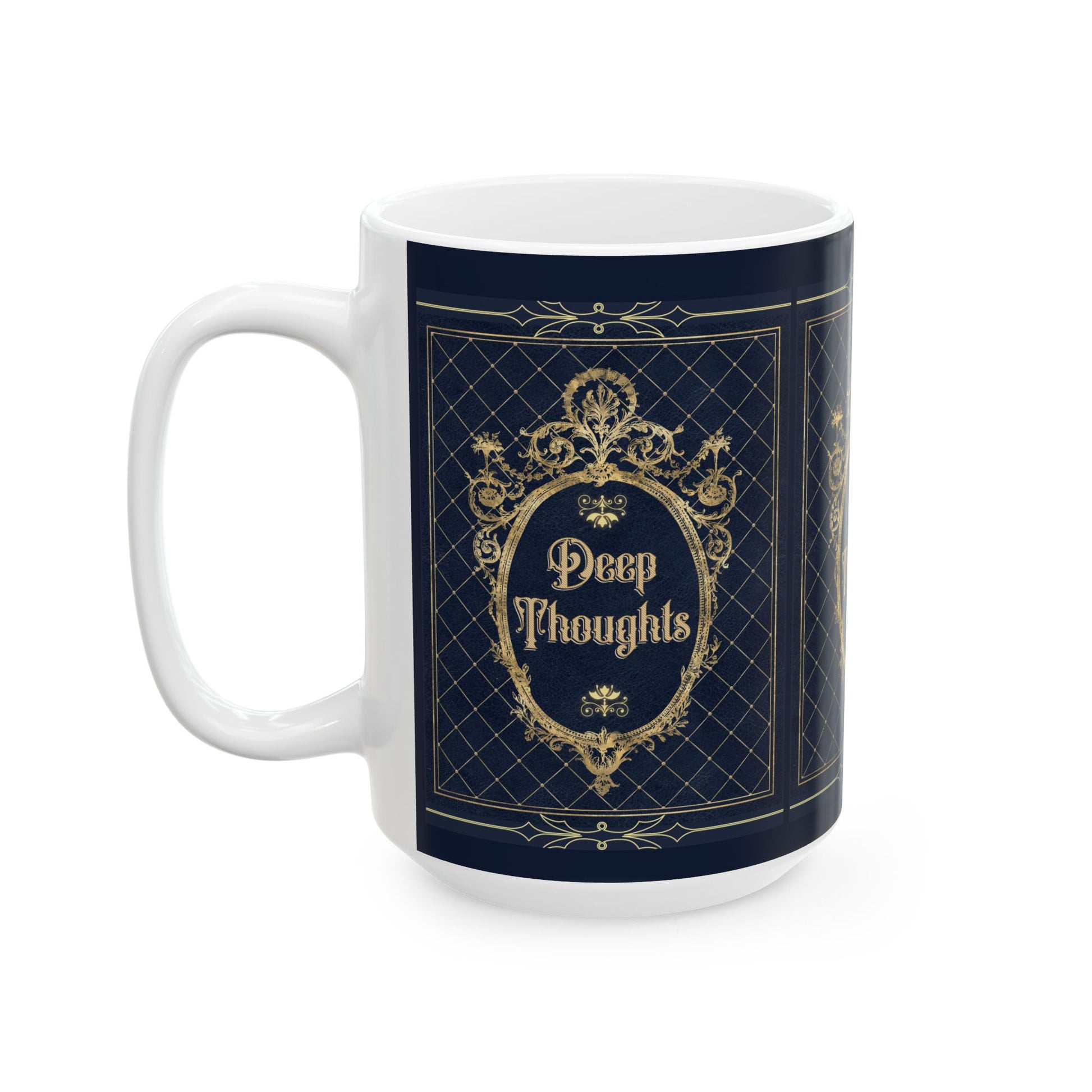 Vintage Victorian Theme Coffee Mug Book Lover Gift For Bookclub Book Lover Literary Gift Light Academia Gift For Christmas Birthday Office Mug Printify   