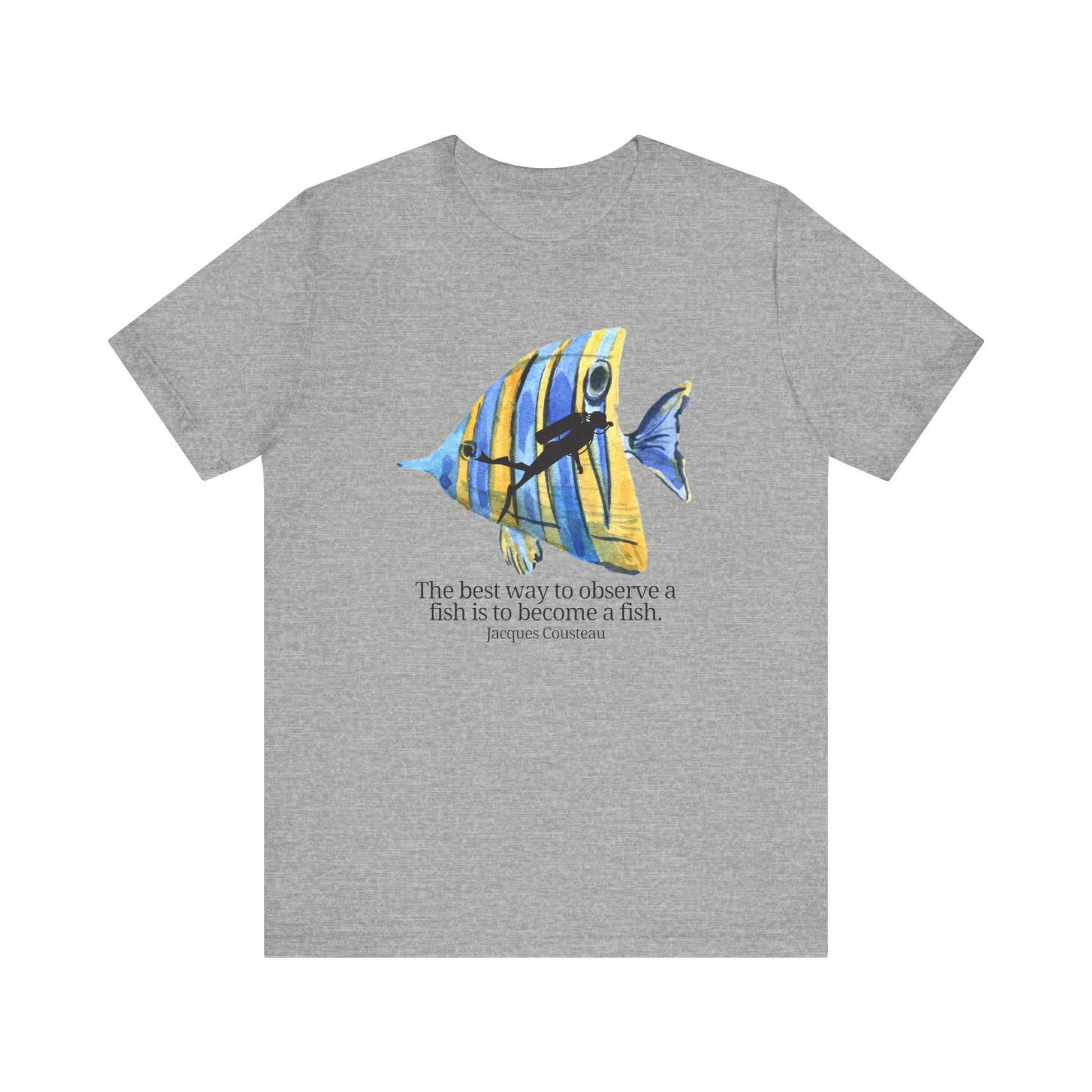 Scuba Diving Gift, Scuba Diving Shirt, Scuba Diver Gift, Diver TShirt, Gifts For Scuba Divers, Ocean Scuba Diving Shirt, Funny Diving Shirt T-Shirt Printify Athletic Heather XS 