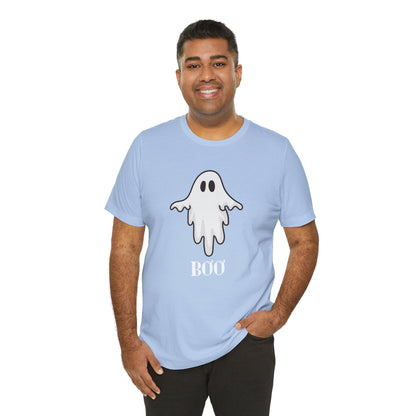 Halloween Ghost  TShirt,  Cute Ghost Shirt, Spooky Season Tee, Halloween Party T-Shirt, Autumn Style T Shirt, Trick or Treating Style, T-Shirt Printify   