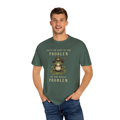 Funny Frog T-Shirt Retro Self Care Froggy Meme Shirt Vintage Frog And Toad Aesthetic Frog Lover Gift For Her Birthday Viral Trendy Shirt