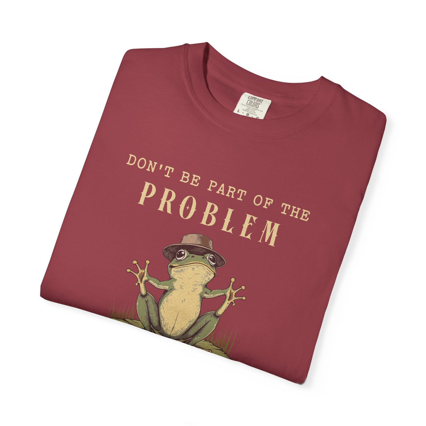 Funny Frog T-Shirt Retro Self Care Froggy Meme Shirt Vintage Frog And Toad Aesthetic Frog Lover Gift For Her Birthday Viral Trendy Shirt