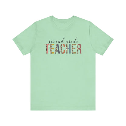 Cute Teacher TShirt Gift, Education Tee, Elementary School Teacher Appreciation, Funny Back To School Shirt, Teacher T-Shirt, Teacher Tee T-Shirt Printify Mint XS 