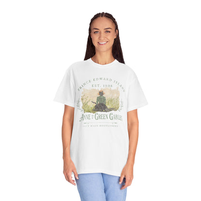 Charming Anne of Green Gables Unisex T-Shirt, Vintage Literary Tee, Gift for Book Lovers, Classic Literature Apparel, Summer Casual Wear T-Shirt Printify   