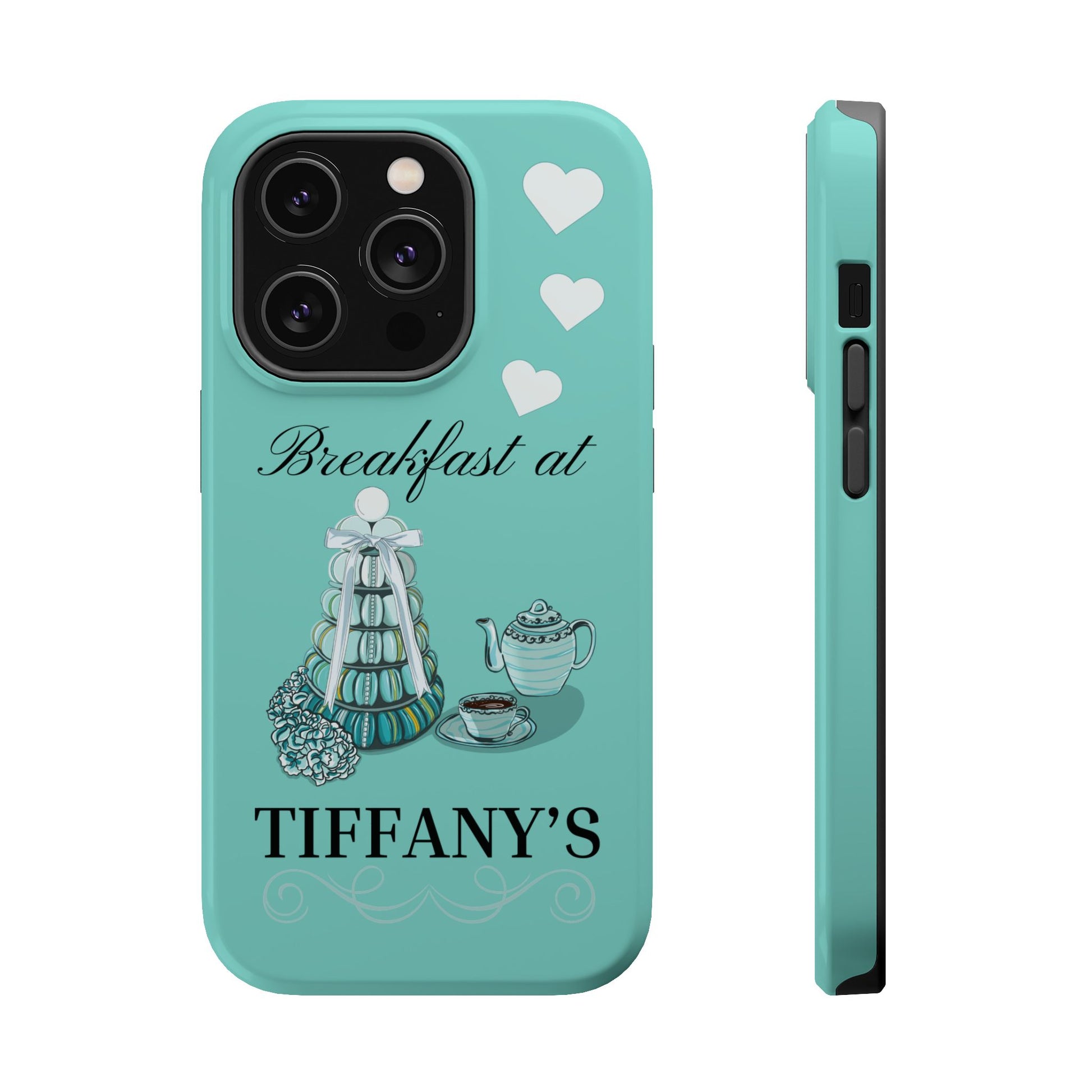 Breakfast at Tiffany's MagSafe Phone Case For Iphone Breakfast at Tiffanys Tough Phone Case Gift for Mom Audrey Hepburn Glamour I phone Case Phone Case Printify iPhone 14 Pro Glossy 