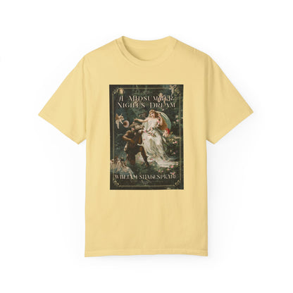 A Midsummer Niight's Dream TShirt William Shakespeare Fan Gift Theatre Lovers Shirt Dark Academia Gift Bookish Merch Playwrite Actor Gift T-Shirt Printify Butter S 