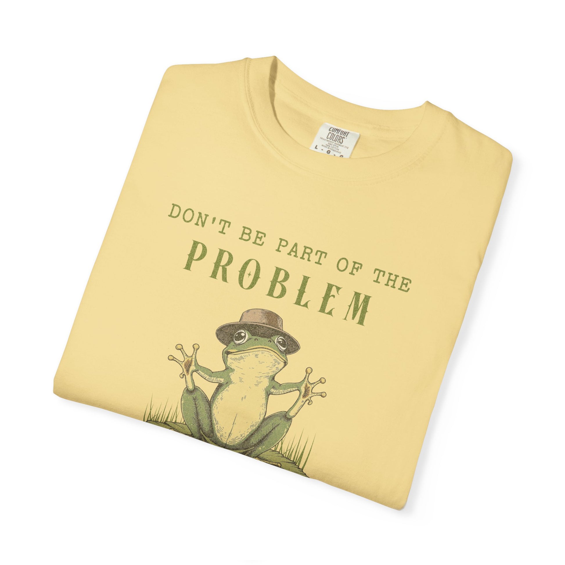 Funny Frog T-Shirt Retro Froggy Meme Shirt Vintage Frog And Toad Aesthetic Frog Lover Gift For Her Calm Vibes Birthday Viral Trendy Shirt T-Shirt Printify