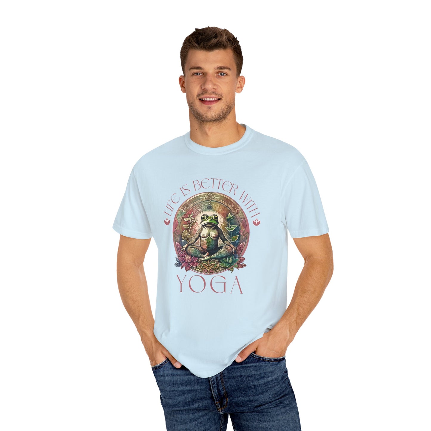 Yoga Frog Life Is Better With Yoga Unisex T-Shirt, Casual Wear, Highlander Fan Gift,