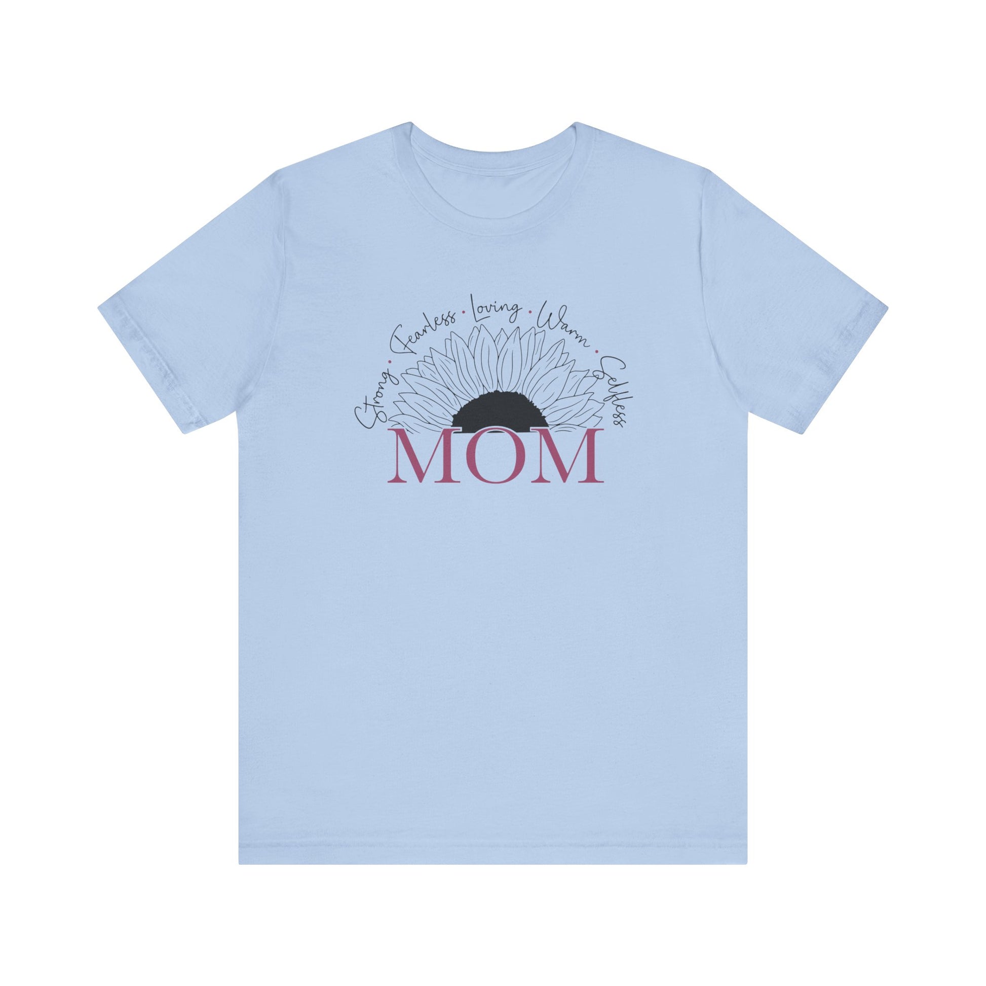 Gift for Mom, Cool Mom Shirt, Mom Life, Best Mom Gifts, Step Mom Gift, Gift For Grandma, New Mom Shirt, Mother's Day Gift, Sports Mom T-Shirt Printify Baby Blue XS 