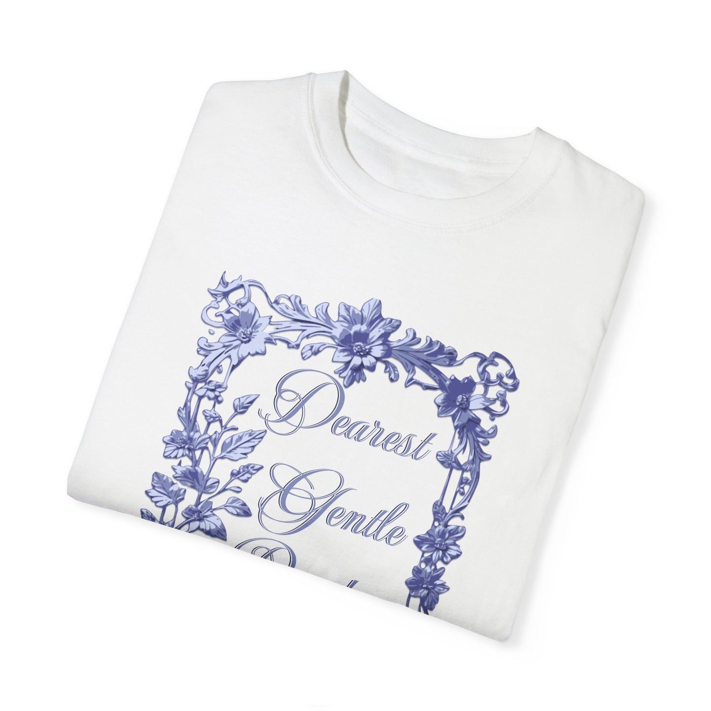 Dearest Gentle Reader Shirt Regency England Ton Society Papers Gift For Bridgeton Fan Historical Drama Romance Reader Gift Bookclub Gift T-Shirt Printify   