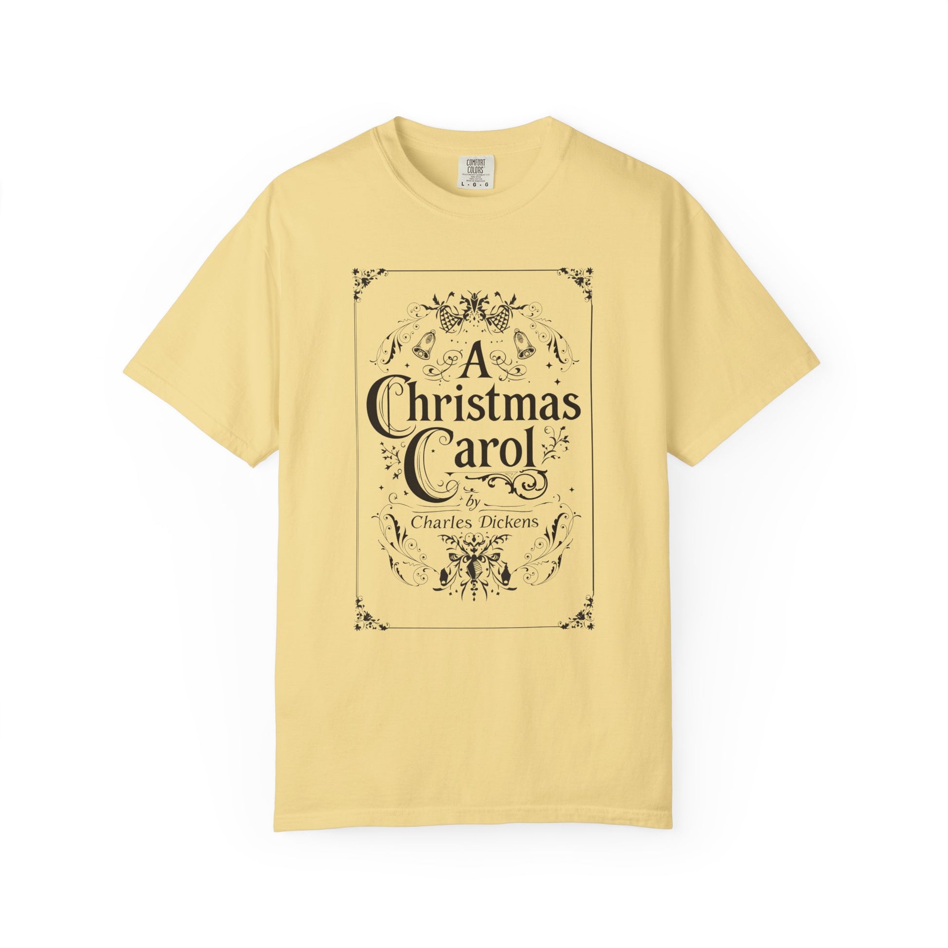A Christmas Carol Shirt, Vintage Charles Dickens Victorian, Scrooge Fezziwig's Ball, Holiday Tradition X-Mas Movie Sweater Bookish Christmas T-Shirt Printify Butter S