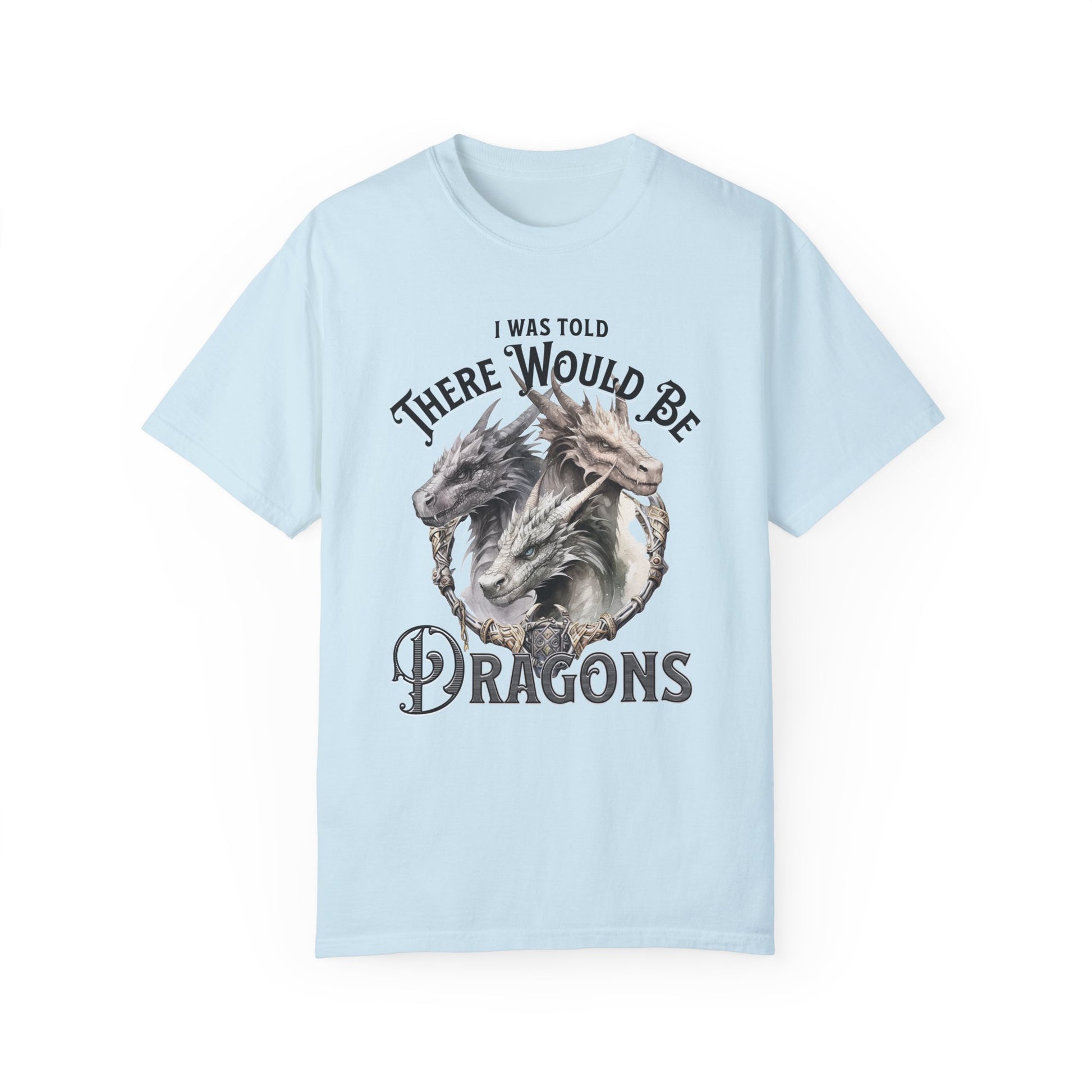Renfaire Dragons T-Shirt Gift for Medieval Renaissance Festival Fans Ren-Faire Fantasy Lovers Tee Comfortable Dragoncore Cottagecore Shirt T-Shirt Printify Chambray S