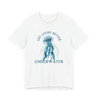 Scuba Diving Gift, Snorkel Tee, Scuba Diving Shirt, Scuba Diver Gift, Ocean Lover TShirt, Gifts For Scuba Divers, Diving Shirt Water Fun Te T-Shirt Printify   