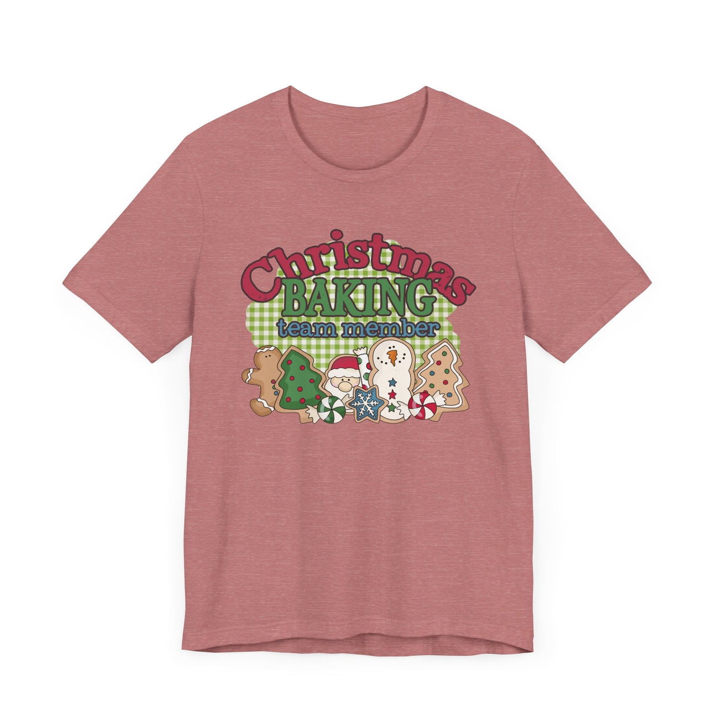 Christmas Baking Team Shirt, Christmas Baking Crew Matching TShirt, Christmas Baking Shirt, Women's Christmas Shirts, Christmas Cookie Crew T-Shirt Printify   