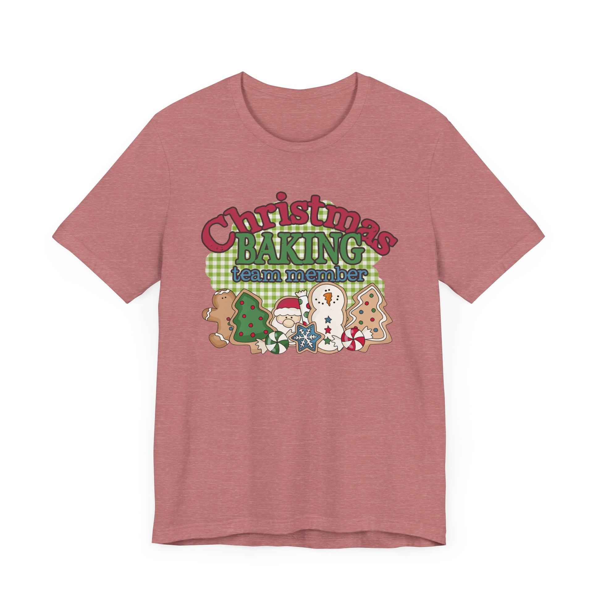 Christmas Baking Team Shirt, Christmas Baking Crew Matching TShirt, Christmas Baking Shirt, Women's Christmas Shirts, Christmas Cookie Crew T-Shirt Printify   