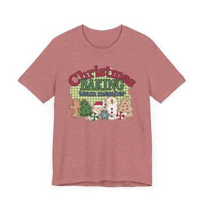 Christmas Baking Team Shirt, Christmas Baking Crew Matching TShirt, Christmas Baking Shirt, Women's Christmas Shirts, Christmas Cookie Crew T-Shirt Printify   