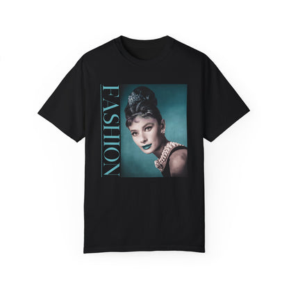 Fashion Breakfast At Tiffany's T-Shirt Vintage NYC Style Gift For Girls Brunch Bridal Party Her Bridal Shower Comfort Colors Theme Shirt T-Shirt Printify Black S