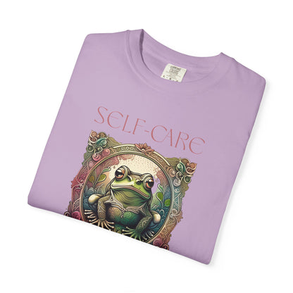Frog Self-Care Is Toad-ally Important Unisex T-Shirt, Casual Wear, Highlander Fan Gift,