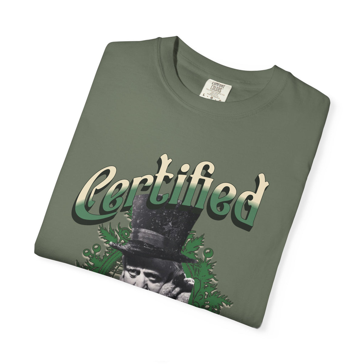 A Christmas Carol Shirt Certified Humbug Club T-Shirt | Vintage Style Unisex Tee for Holiday Fun, Christmas, Gift, Humor,