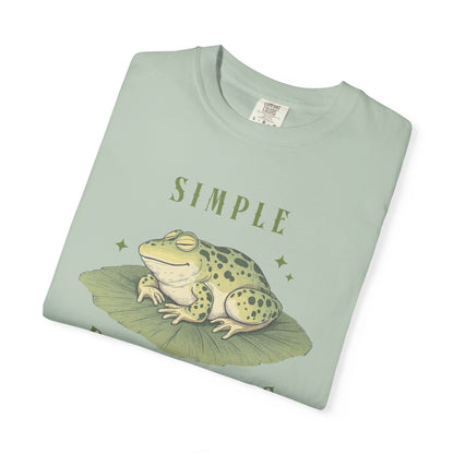 Funny Frog T-Shirt Retro Froggy Meme Shirt Vintage Frog And Toad Aesthetic Frog Lover Gift For Her Happy Vibes Birthday Viral Trendy Shirt T-Shirt Printify