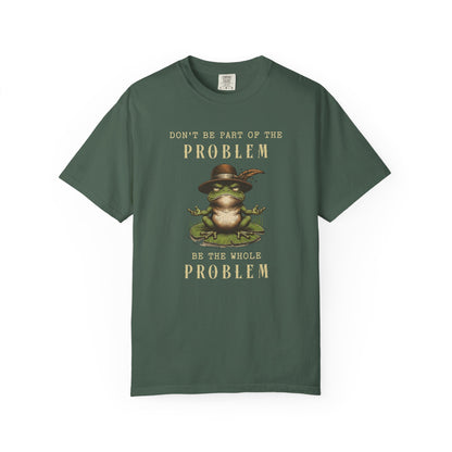 Funny Frog T-Shirt Retro Self Care Froggy Meme Shirt Vintage Frog And Toad Aesthetic Frog Lover Gift For Her Birthday Viral Trendy Shirt T-Shirt Printify Blue Spruce S
