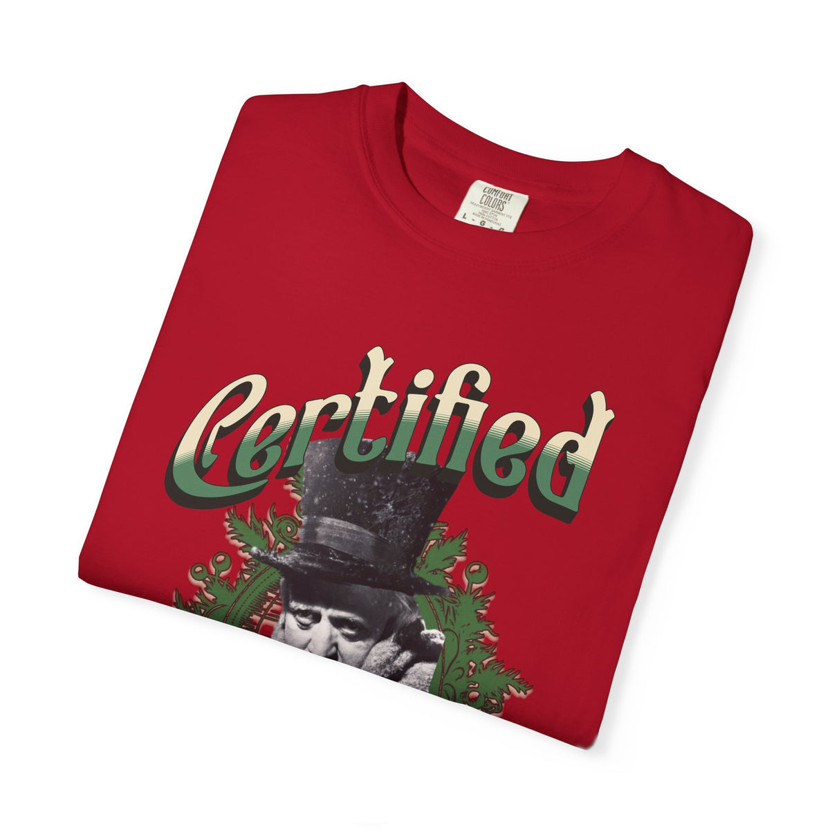 A Christmas Carol Shirt Certified Humbug Club T-Shirt | Vintage Style Unisex Tee for Holiday Fun, Christmas, Gift, Humor,