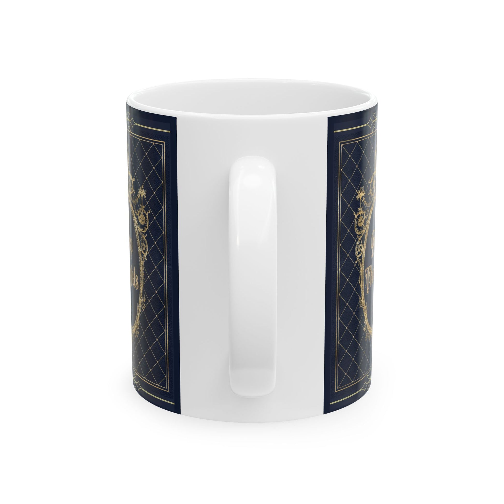 Vintage Victorian Theme Coffee Mug Book Lover Gift For Bookclub Book Lover Literary Gift Light Academia Gift For Christmas Birthday Office Mug Printify   