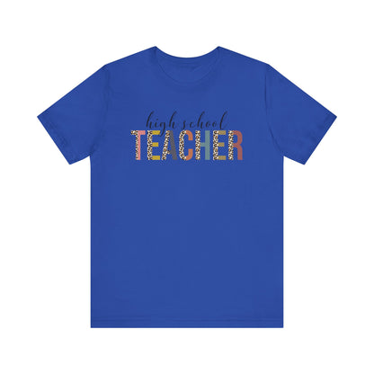 Cute Teacher TShirt Gift, Education Tee, Elementary School Teacher Appreciation, Funny Back To School Shirt, Teacher T-Shirt, Teacher Tee T-Shirt Printify True Royal XS 